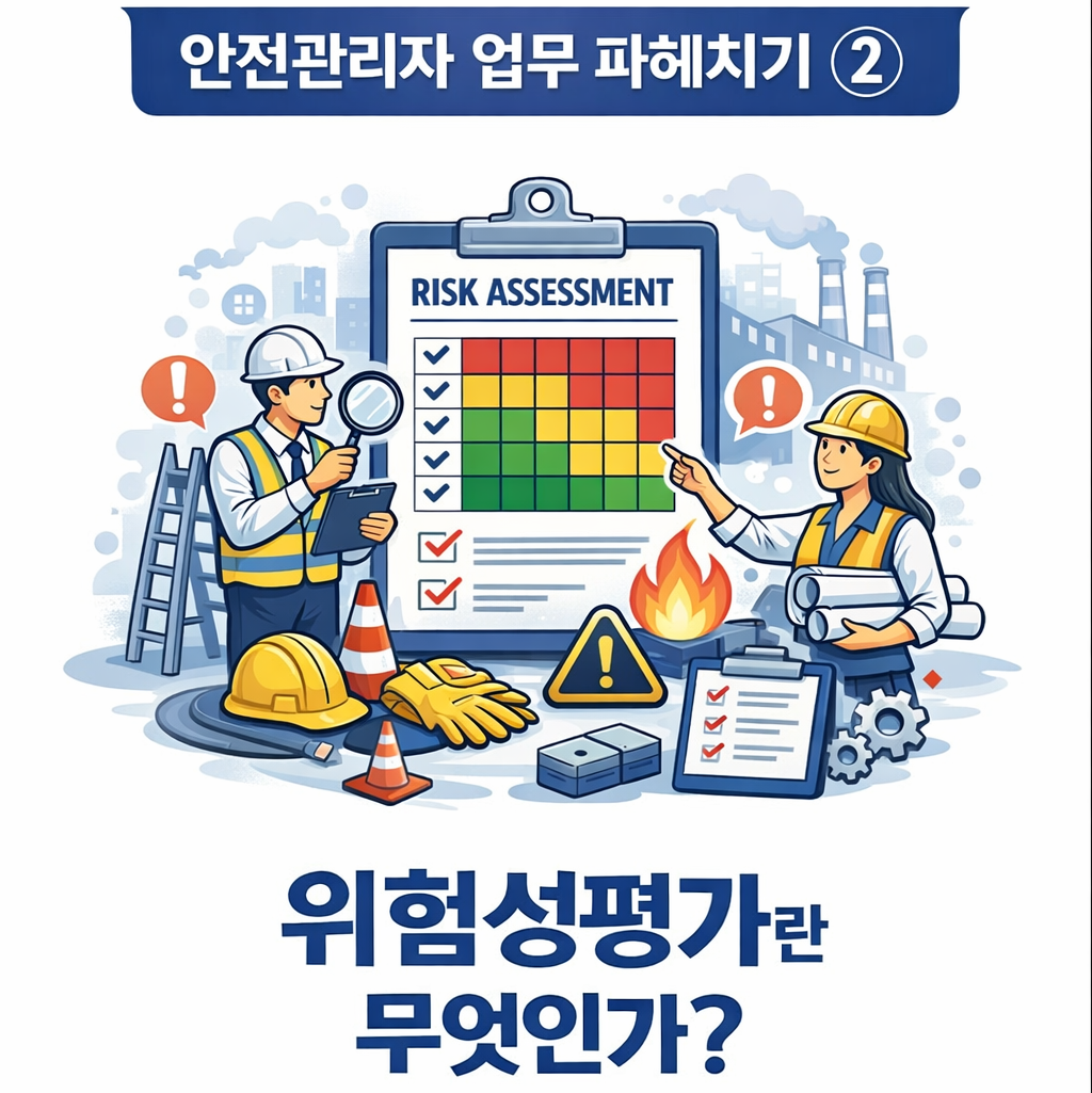 안전관리자 업무 파헤치기 2 - 위험성평가란 무엇인가?