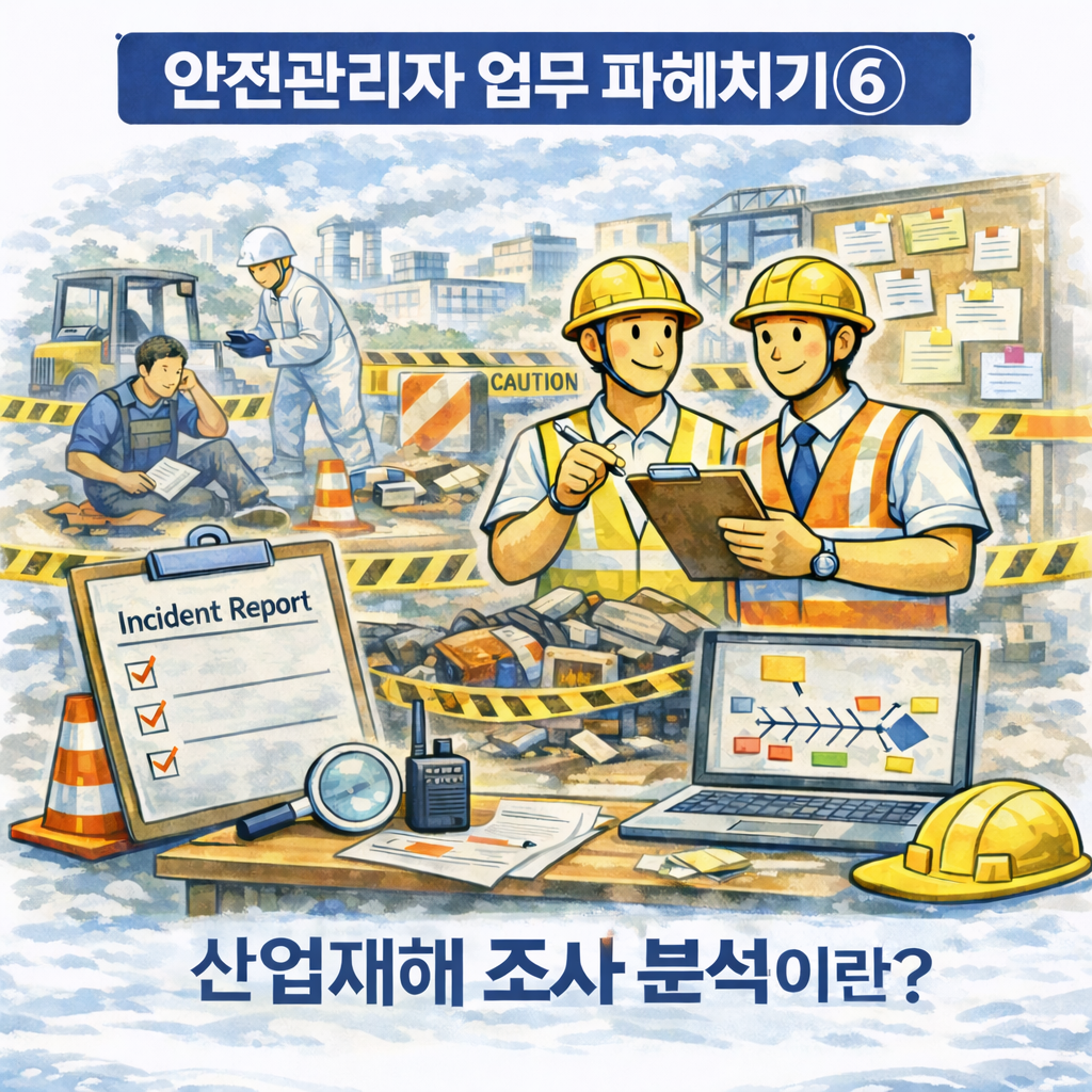 안전관리자 업무파헤치기 ⑥ 산업재해 조사 분석이란?
