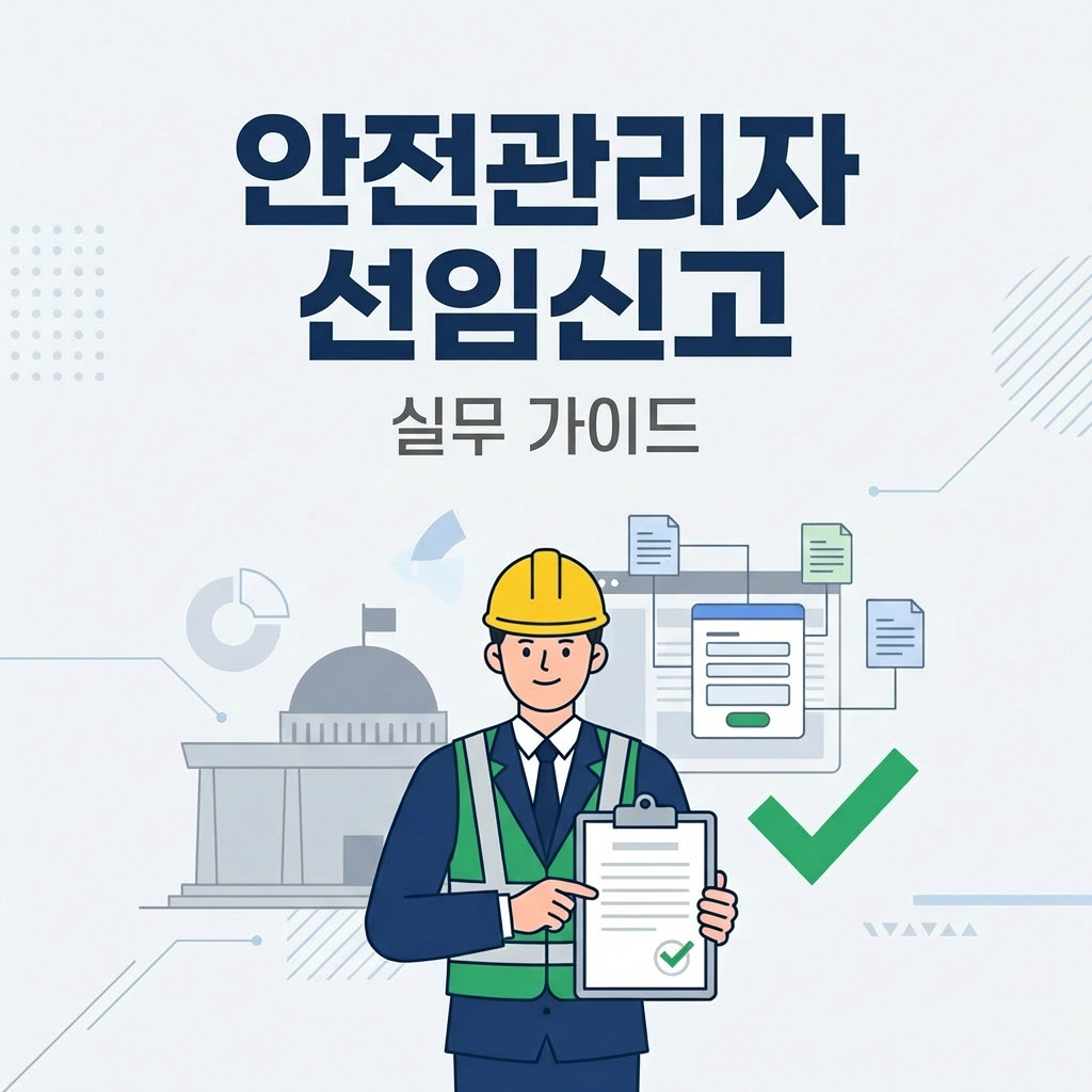 안전관리자 선임신고 실무가이드
